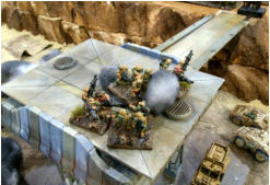 Antargran Infantry casualties