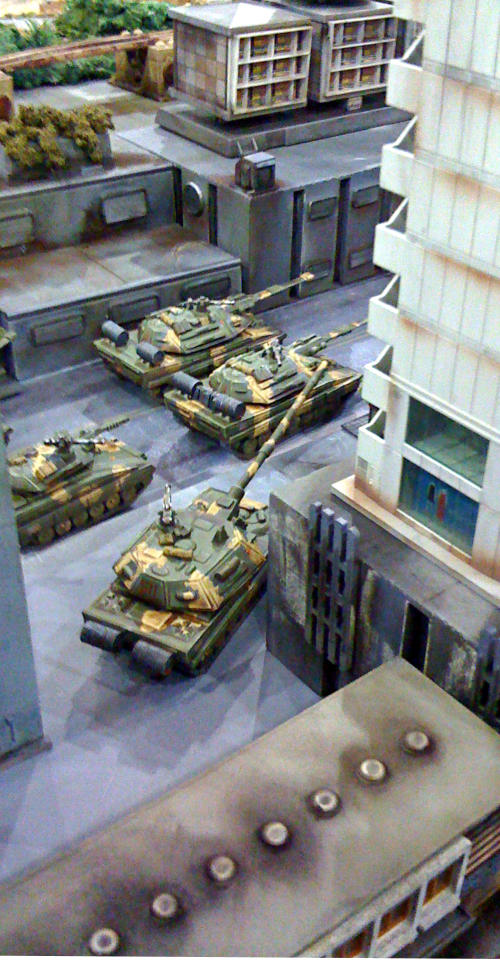 n scale military buildings