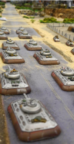 Slammers convoy en route