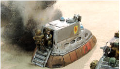 Command Car is hit- bail out!