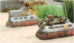Command Car and Combat car move into danger