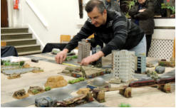 The Antargran commander wins initiative and starts to swing his forces towards the threat