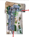 Map showing the Slammers attacks at the start of the game