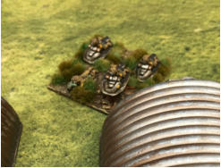 The Slammers infantry on skimmers move forward