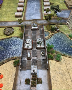 Slammers take posession of the bridge