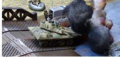 Clarks Skorpion is Destroyed by Asquiths Command Car - Game over