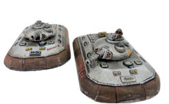 A pair of Blowers, mine launcher hatches open and shut. GZG crewman added to one
