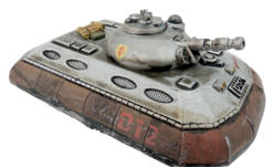 Single Blower, mine launcher hatch open