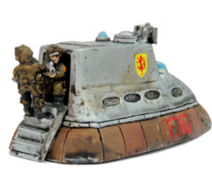 Finished Command Car High Hat with decals and matt varnish