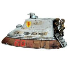Finished Command Car High Hat with decals and matt varnish