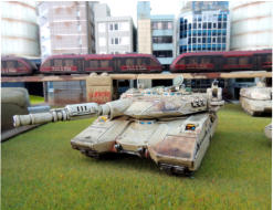 Zentaur heavy tank - this has an infantry mortar fitted in the turret