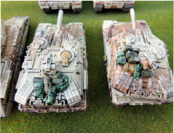 Stowage on Gryphon tanks