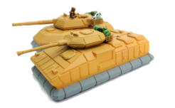 Brigade British vehicles with Ainsty mesh baskets and greenstuff putty tarps plus some spares box items