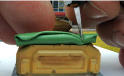 Making straps - Brigade British vehicles with greenstuff putty tarps