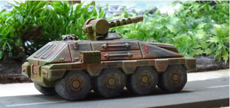 ZTZ-81 8-wheeled tank