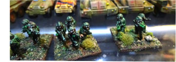 An infantry deployment