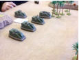 Tony Francis' 15mm Slammers game using Brigade EuroFed and PacFed as Compaigne de Barthe and TAS with Ainsty Slammers