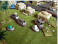 Tony Francis' 15mm Slammers game using Brigade British and PacFed as Stewart Regiment and TAS with Ainsty Slammers