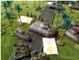 Tony Francis' 15mm Slammers game using Brigade British and PacFed as Stewart Regiment and TAS with Ainsty Slammers