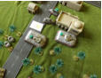 Tony Francis' 15mm Slammers game using Brigade British and PacFed as Stewart Regiment and TAS with Ainsty Slammers