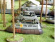Tony Francis' 15mm Slammers game using Brigade British and PacFed as Stewart Regiment and TAS with Ainsty Slammers