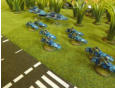 Tony Francis' 15mm Slammers game using Brigade British and PacFed as Stewart Regiment and TAS with Ainsty Slammers