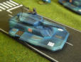 Tony Francis' 15mm Slammers game using Brigade British and PacFed as Stewart Regiment and TAS with Ainsty Slammers
