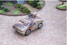 Forges de Milhaud Javelot 4x4 Infantry support with twin HSW