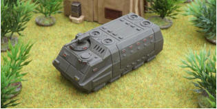 PZ441 Kastenwagen Platoon APC has a roof mounted autocannon