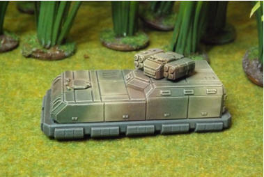 The Lynx RA63M APC with missile launcher