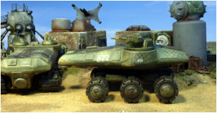 Oltenian Regular Army - Eagle Legion R371 Bihor Tank and Alba MICV