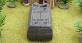 PZ441 Kastenwagen Platoon APC showing rear door