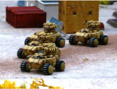 Turn two/three when a Federal cavalry troop moves to engage reavers on north side of Route 72.