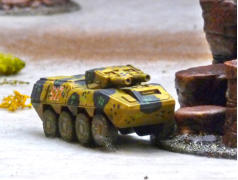 Merc gun truck in the hire of the Red Hand