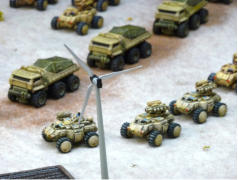 The convoy close up