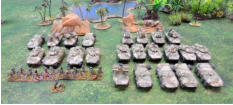 Three detachments of Clarks Commandos