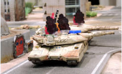 More buzzbombs from Cain's team set the Zentaurs alight