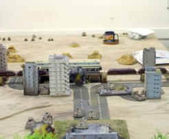 The Slammers objective attained albeit at the cost of a burning combat car