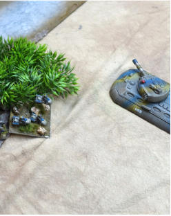A suprise for a Lighning blower in the shpae of a buzzbomb team in the undergrowth