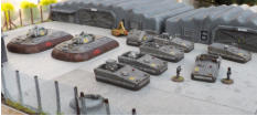 Early support detachment of Slammers