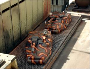 Two medium tank destroyers