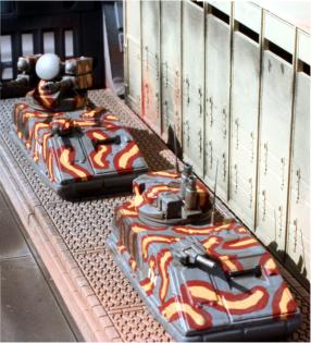 GD800 based heavy mortar and calliope