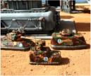 Panthere medium tank, Epee APC and Gorille missile jeep