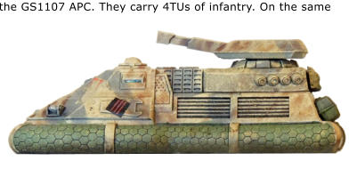 The GS1141R mortar has a pair of 12cm Heavy mortar/gun launchers