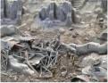 Texian infantry in rubble