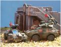Zaporoskiye Gecko and Molniya armoured car