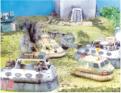Slammers M9 combat cars and Division Legere vehicles