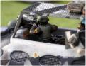 Slammers M9 combat car in unusual dazzle pattern