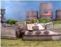 Slammers M53 20cm Rocket Howitzer and support vehicles