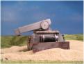 Slammers wrecker at work on an emplacement